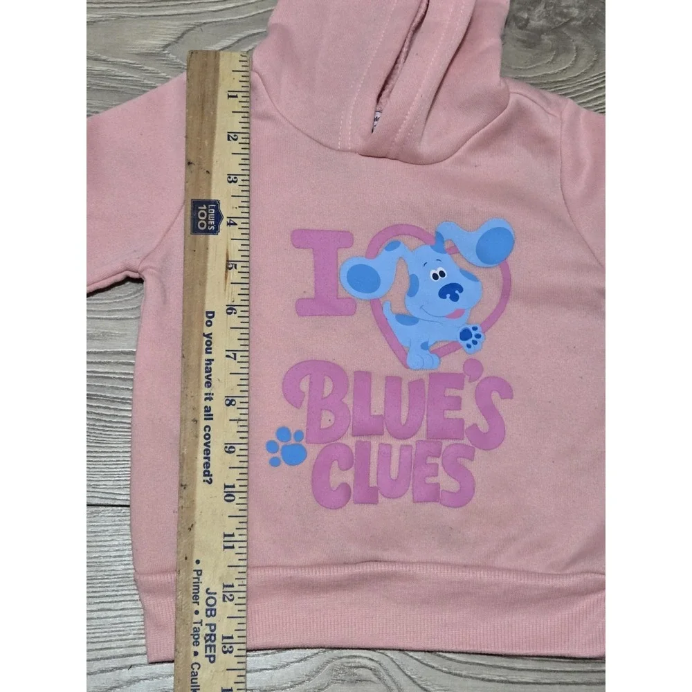 Nickelodeon Blue's Clues Hoodie Pink 2020 Size 12‎ Months Baby Pullover Jacket